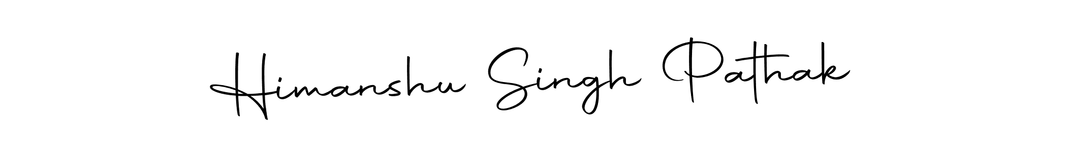 Create a beautiful signature design for name Himanshu Singh Pathak. With this signature (Autography-DOLnW) fonts, you can make a handwritten signature for free. Himanshu Singh Pathak signature style 10 images and pictures png