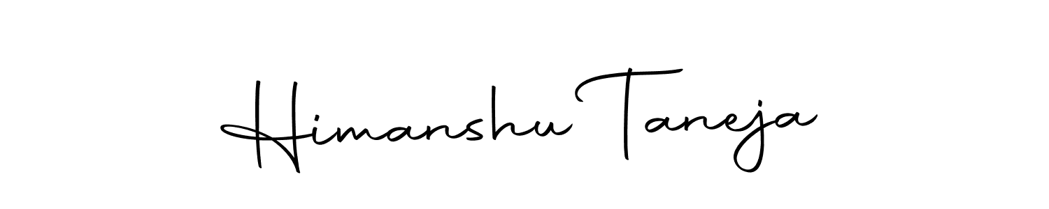 Use a signature maker to create a handwritten signature online. With this signature software, you can design (Autography-DOLnW) your own signature for name Himanshu Taneja. Himanshu Taneja signature style 10 images and pictures png