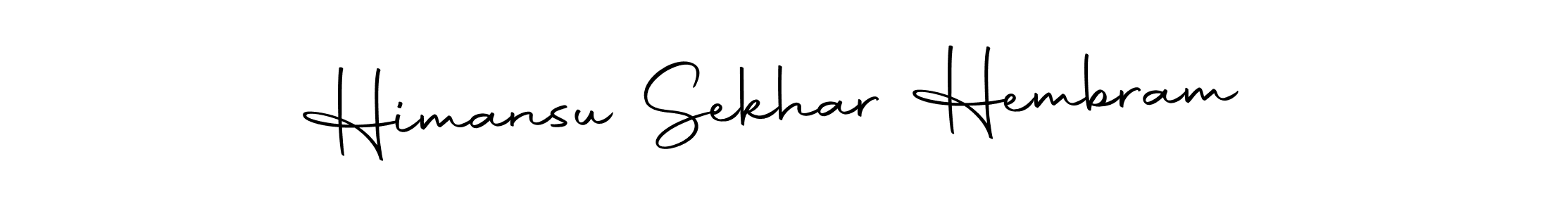if you are searching for the best signature style for your name Himansu Sekhar Hembram. so please give up your signature search. here we have designed multiple signature styles  using Autography-DOLnW. Himansu Sekhar Hembram signature style 10 images and pictures png