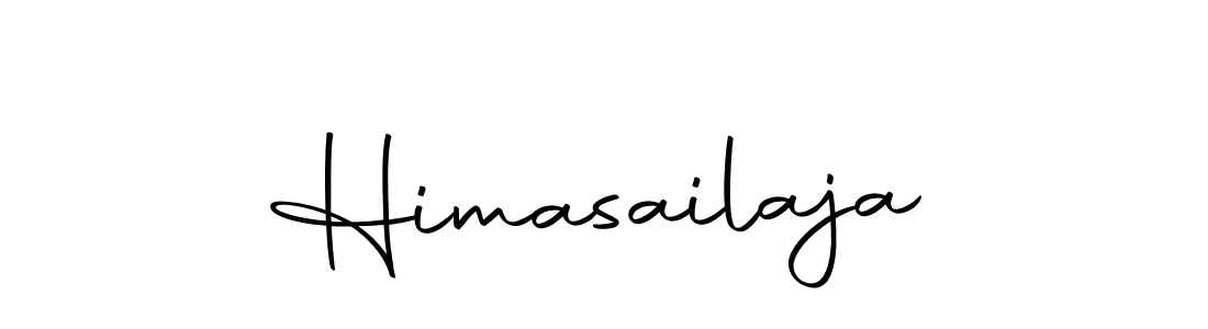 Make a beautiful signature design for name Himasailaja. With this signature (Autography-DOLnW) style, you can create a handwritten signature for free. Himasailaja signature style 10 images and pictures png