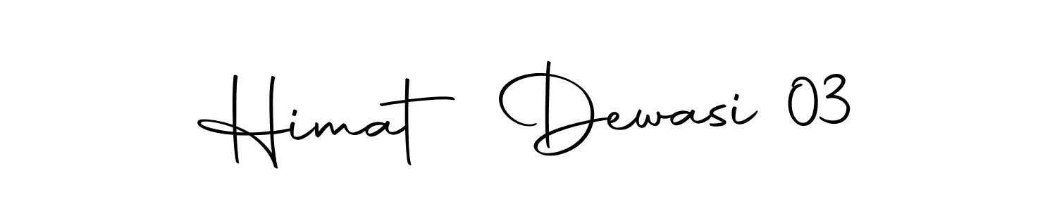 Also we have Himat Dewasi 03 name is the best signature style. Create professional handwritten signature collection using Autography-DOLnW autograph style. Himat Dewasi 03 signature style 10 images and pictures png