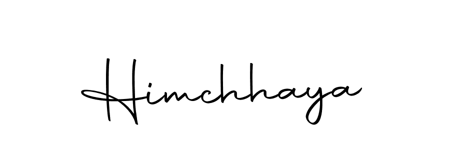 Make a beautiful signature design for name Himchhaya. With this signature (Autography-DOLnW) style, you can create a handwritten signature for free. Himchhaya signature style 10 images and pictures png