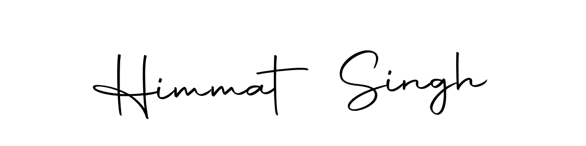 Make a beautiful signature design for name Himmat Singh. Use this online signature maker to create a handwritten signature for free. Himmat Singh signature style 10 images and pictures png