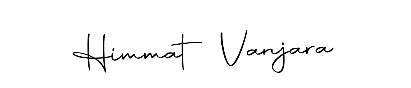 Create a beautiful signature design for name Himmat Vanjara. With this signature (Autography-DOLnW) fonts, you can make a handwritten signature for free. Himmat Vanjara signature style 10 images and pictures png