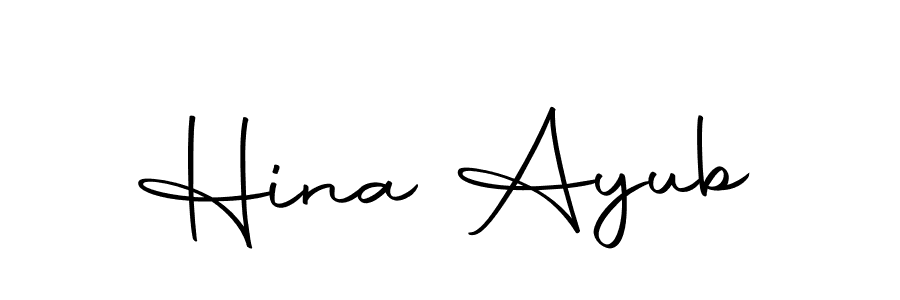 Here are the top 10 professional signature styles for the name Hina Ayub. These are the best autograph styles you can use for your name. Hina Ayub signature style 10 images and pictures png