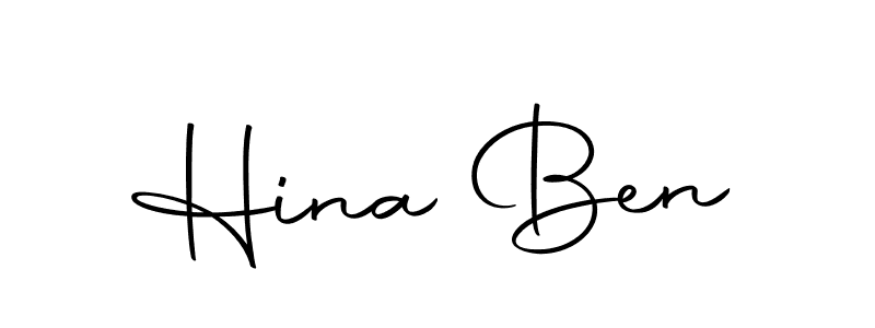 Make a beautiful signature design for name Hina Ben. Use this online signature maker to create a handwritten signature for free. Hina Ben signature style 10 images and pictures png