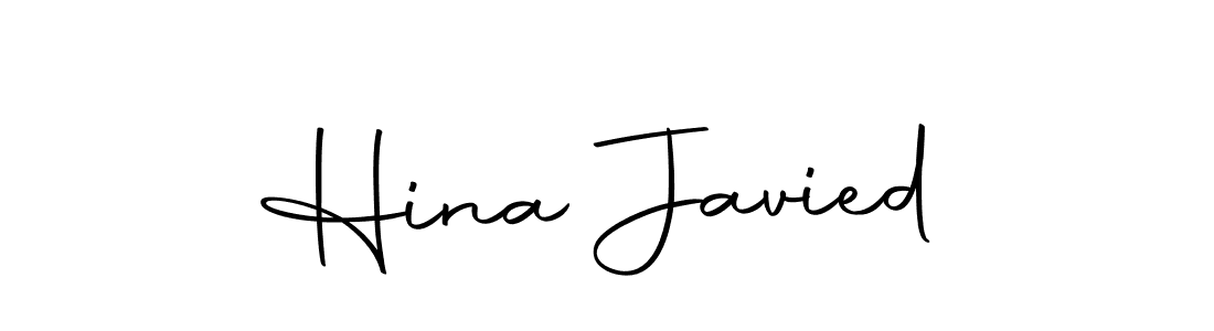 Hina Javied stylish signature style. Best Handwritten Sign (Autography-DOLnW) for my name. Handwritten Signature Collection Ideas for my name Hina Javied. Hina Javied signature style 10 images and pictures png