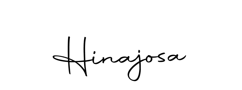 Create a beautiful signature design for name Hinajosa. With this signature (Autography-DOLnW) fonts, you can make a handwritten signature for free. Hinajosa signature style 10 images and pictures png