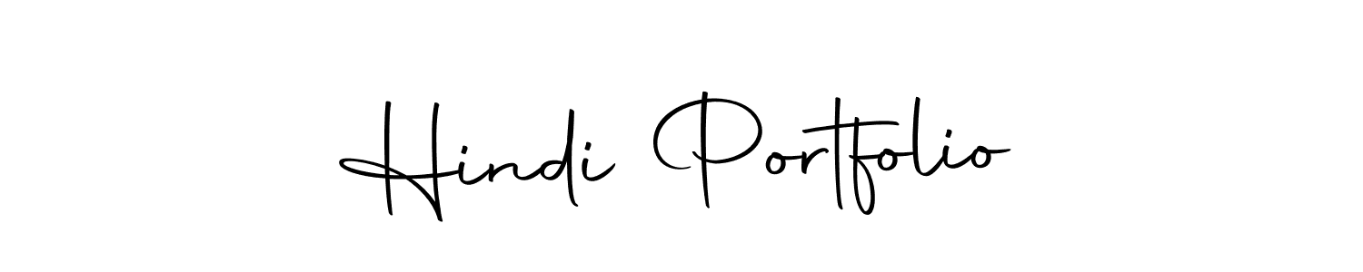 Once you've used our free online signature maker to create your best signature Autography-DOLnW style, it's time to enjoy all of the benefits that Hindi Portfolio name signing documents. Hindi Portfolio signature style 10 images and pictures png