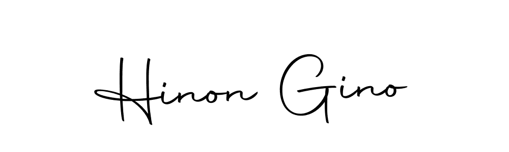 You can use this online signature creator to create a handwritten signature for the name Hinon Gino. This is the best online autograph maker. Hinon Gino signature style 10 images and pictures png