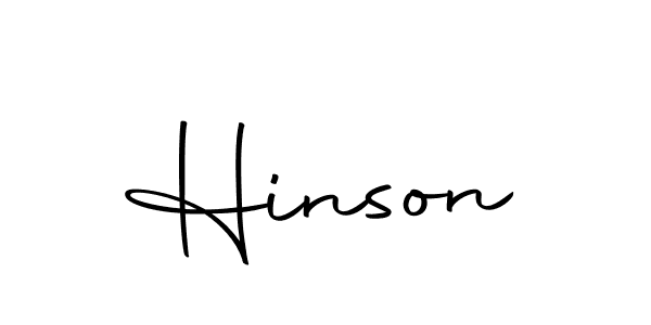 Use a signature maker to create a handwritten signature online. With this signature software, you can design (Autography-DOLnW) your own signature for name Hinson. Hinson signature style 10 images and pictures png