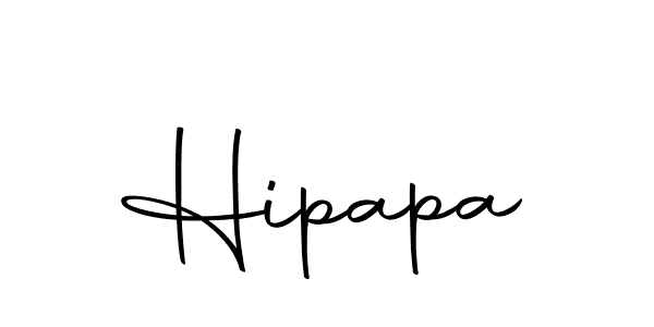 Design your own signature with our free online signature maker. With this signature software, you can create a handwritten (Autography-DOLnW) signature for name Hipapa. Hipapa signature style 10 images and pictures png
