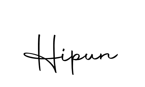 Make a short Hipun signature style. Manage your documents anywhere anytime using Autography-DOLnW. Create and add eSignatures, submit forms, share and send files easily. Hipun signature style 10 images and pictures png