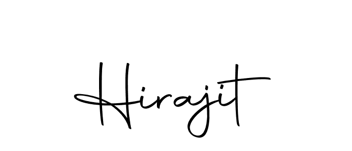 Make a beautiful signature design for name Hirajit. With this signature (Autography-DOLnW) style, you can create a handwritten signature for free. Hirajit signature style 10 images and pictures png