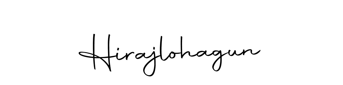 How to make Hirajlohagun name signature. Use Autography-DOLnW style for creating short signs online. This is the latest handwritten sign. Hirajlohagun signature style 10 images and pictures png