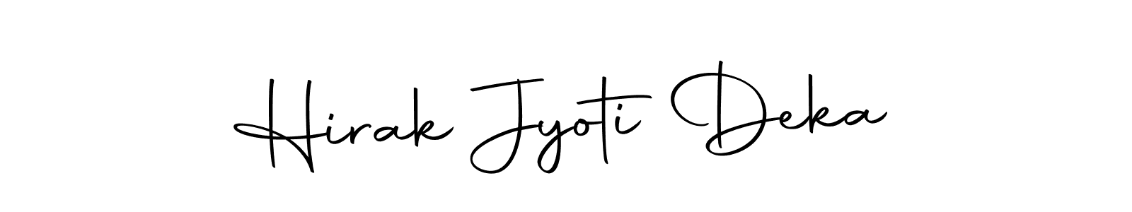 Design your own signature with our free online signature maker. With this signature software, you can create a handwritten (Autography-DOLnW) signature for name Hirak Jyoti Deka. Hirak Jyoti Deka signature style 10 images and pictures png