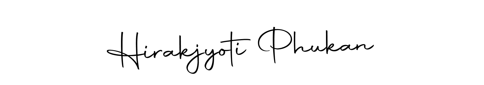 Create a beautiful signature design for name Hirakjyoti Phukan. With this signature (Autography-DOLnW) fonts, you can make a handwritten signature for free. Hirakjyoti Phukan signature style 10 images and pictures png