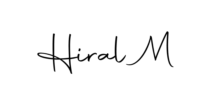It looks lik you need a new signature style for name Hiral M. Design unique handwritten (Autography-DOLnW) signature with our free signature maker in just a few clicks. Hiral M signature style 10 images and pictures png