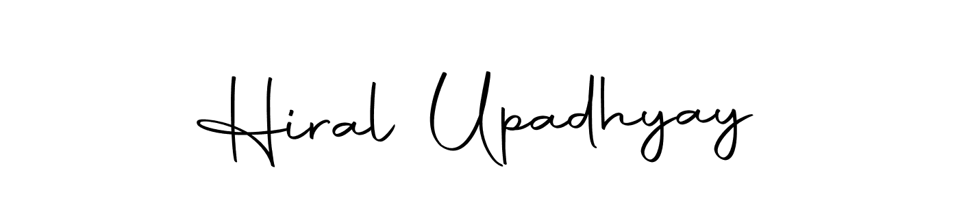 How to make Hiral Upadhyay signature? Autography-DOLnW is a professional autograph style. Create handwritten signature for Hiral Upadhyay name. Hiral Upadhyay signature style 10 images and pictures png