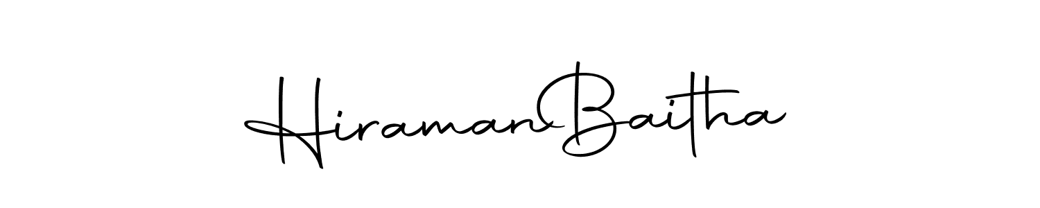 You should practise on your own different ways (Autography-DOLnW) to write your name (Hiraman  Baitha) in signature. don't let someone else do it for you. Hiraman  Baitha signature style 10 images and pictures png