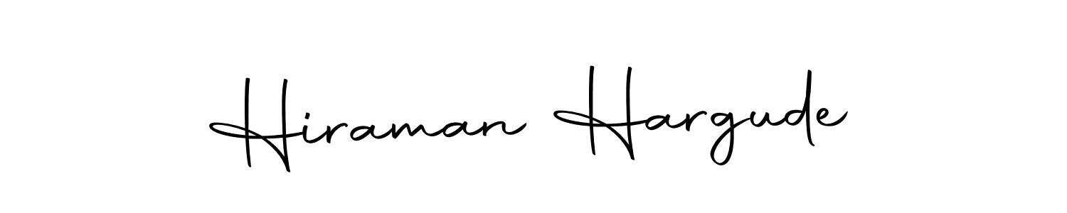 You can use this online signature creator to create a handwritten signature for the name Hiraman Hargude. This is the best online autograph maker. Hiraman Hargude signature style 10 images and pictures png