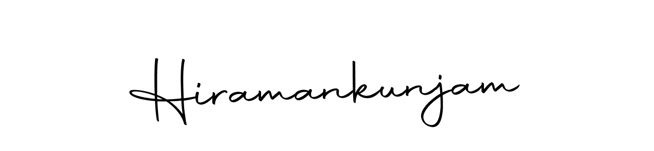 Hiramankunjam stylish signature style. Best Handwritten Sign (Autography-DOLnW) for my name. Handwritten Signature Collection Ideas for my name Hiramankunjam. Hiramankunjam signature style 10 images and pictures png
