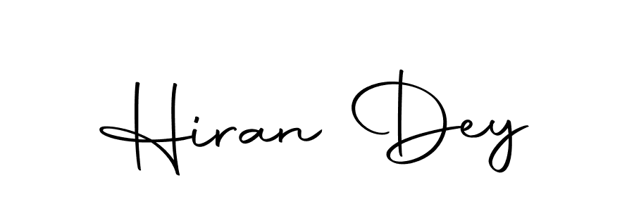 Make a beautiful signature design for name Hiran Dey. With this signature (Autography-DOLnW) style, you can create a handwritten signature for free. Hiran Dey signature style 10 images and pictures png