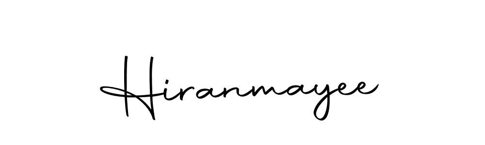 Use a signature maker to create a handwritten signature online. With this signature software, you can design (Autography-DOLnW) your own signature for name Hiranmayee. Hiranmayee signature style 10 images and pictures png