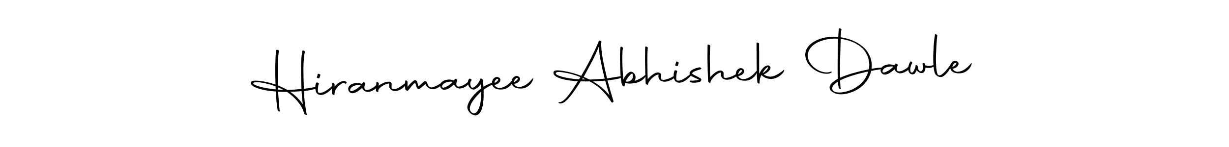 How to Draw Hiranmayee Abhishek Dawle signature style? Autography-DOLnW is a latest design signature styles for name Hiranmayee Abhishek Dawle. Hiranmayee Abhishek Dawle signature style 10 images and pictures png