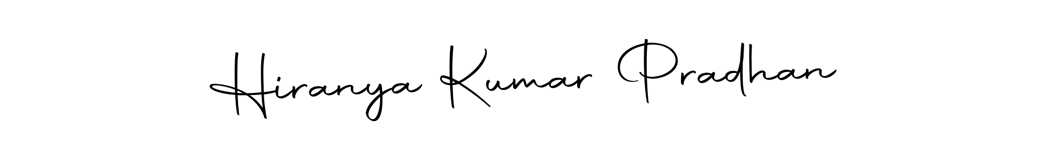 How to make Hiranya Kumar Pradhan signature? Autography-DOLnW is a professional autograph style. Create handwritten signature for Hiranya Kumar Pradhan name. Hiranya Kumar Pradhan signature style 10 images and pictures png