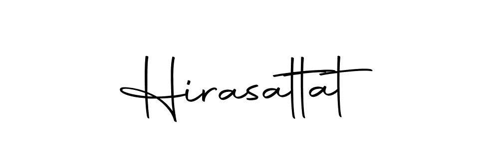 Design your own signature with our free online signature maker. With this signature software, you can create a handwritten (Autography-DOLnW) signature for name Hirasattat. Hirasattat signature style 10 images and pictures png