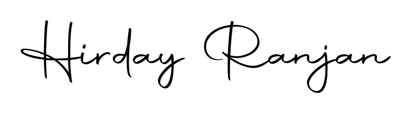 Hirday Ranjan stylish signature style. Best Handwritten Sign (Autography-DOLnW) for my name. Handwritten Signature Collection Ideas for my name Hirday Ranjan. Hirday Ranjan signature style 10 images and pictures png