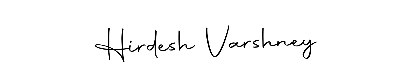 Make a short Hirdesh Varshney signature style. Manage your documents anywhere anytime using Autography-DOLnW. Create and add eSignatures, submit forms, share and send files easily. Hirdesh Varshney signature style 10 images and pictures png
