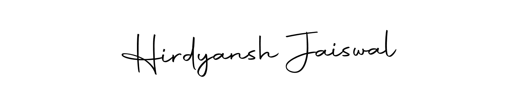 Make a beautiful signature design for name Hirdyansh Jaiswal. Use this online signature maker to create a handwritten signature for free. Hirdyansh Jaiswal signature style 10 images and pictures png