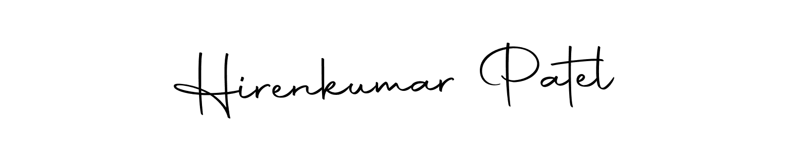 if you are searching for the best signature style for your name Hirenkumar Patel. so please give up your signature search. here we have designed multiple signature styles  using Autography-DOLnW. Hirenkumar Patel signature style 10 images and pictures png