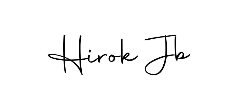 The best way (Autography-DOLnW) to make a short signature is to pick only two or three words in your name. The name Hirok Jb include a total of six letters. For converting this name. Hirok Jb signature style 10 images and pictures png