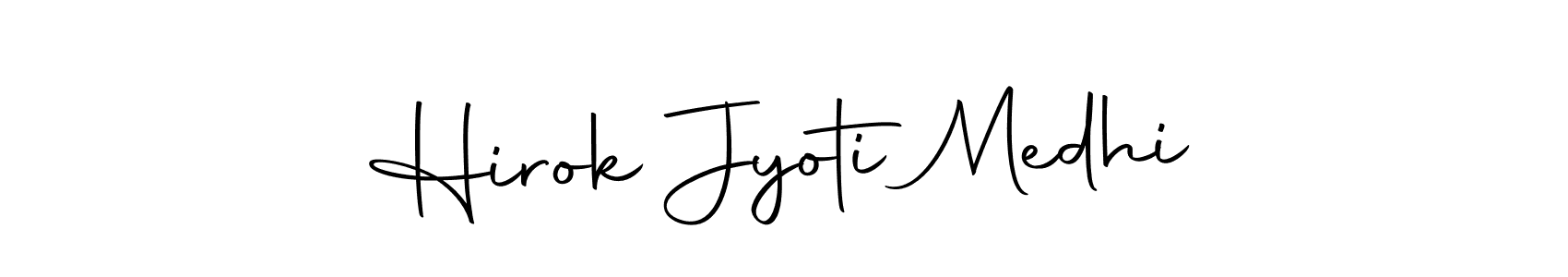 Also we have Hirok Jyoti Medhi name is the best signature style. Create professional handwritten signature collection using Autography-DOLnW autograph style. Hirok Jyoti Medhi signature style 10 images and pictures png