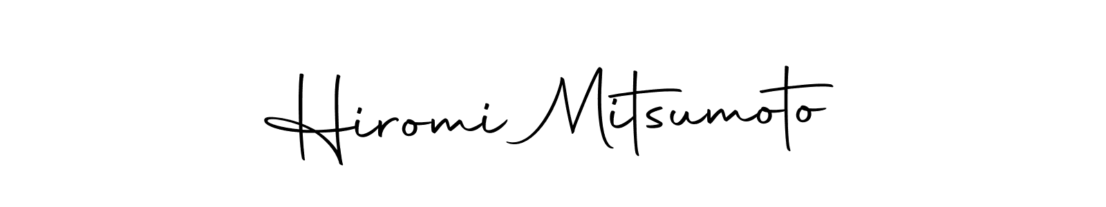 Autography-DOLnW is a professional signature style that is perfect for those who want to add a touch of class to their signature. It is also a great choice for those who want to make their signature more unique. Get Hiromi Mitsumoto name to fancy signature for free. Hiromi Mitsumoto signature style 10 images and pictures png