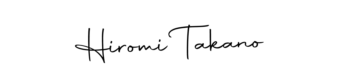 How to make Hiromi Takano name signature. Use Autography-DOLnW style for creating short signs online. This is the latest handwritten sign. Hiromi Takano signature style 10 images and pictures png