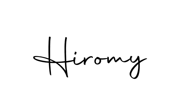 You should practise on your own different ways (Autography-DOLnW) to write your name (Hiromy) in signature. don't let someone else do it for you. Hiromy signature style 10 images and pictures png