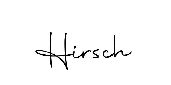 You should practise on your own different ways (Autography-DOLnW) to write your name (Hirsch) in signature. don't let someone else do it for you. Hirsch signature style 10 images and pictures png