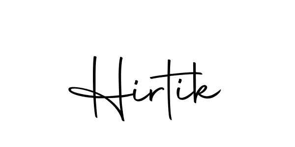 How to make Hirtik signature? Autography-DOLnW is a professional autograph style. Create handwritten signature for Hirtik name. Hirtik signature style 10 images and pictures png