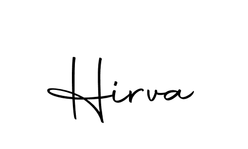 if you are searching for the best signature style for your name Hirva. so please give up your signature search. here we have designed multiple signature styles  using Autography-DOLnW. Hirva signature style 10 images and pictures png