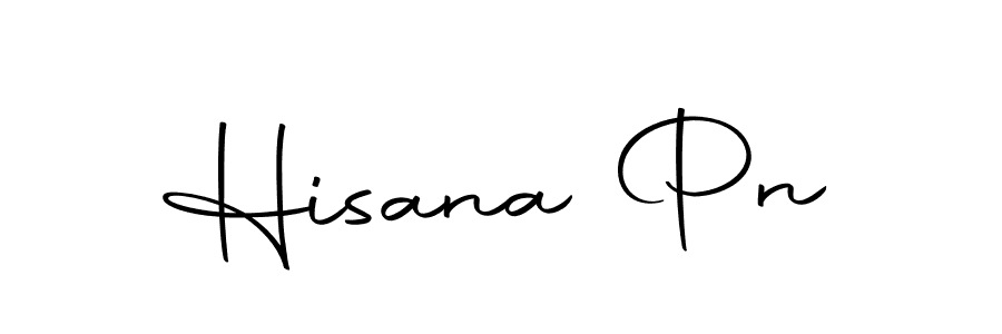The best way (Autography-DOLnW) to make a short signature is to pick only two or three words in your name. The name Hisana Pn include a total of six letters. For converting this name. Hisana Pn signature style 10 images and pictures png
