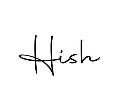 Similarly Autography-DOLnW is the best handwritten signature design. Signature creator online .You can use it as an online autograph creator for name Hish. Hish signature style 10 images and pictures png