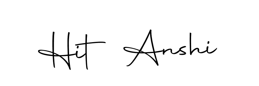 Create a beautiful signature design for name Hit Anshi. With this signature (Autography-DOLnW) fonts, you can make a handwritten signature for free. Hit Anshi signature style 10 images and pictures png