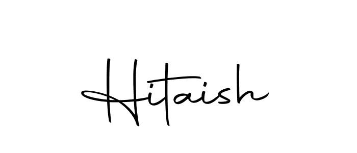 Create a beautiful signature design for name Hitaish. With this signature (Autography-DOLnW) fonts, you can make a handwritten signature for free. Hitaish signature style 10 images and pictures png