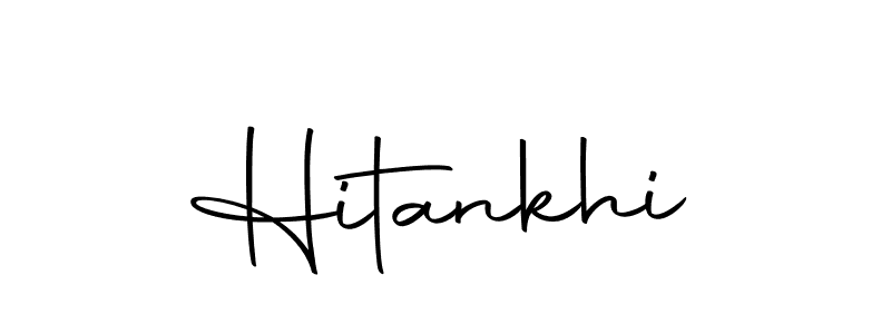 How to make Hitankhi signature? Autography-DOLnW is a professional autograph style. Create handwritten signature for Hitankhi name. Hitankhi signature style 10 images and pictures png