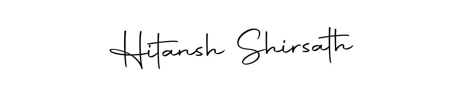 The best way (Autography-DOLnW) to make a short signature is to pick only two or three words in your name. The name Hitansh Shirsath include a total of six letters. For converting this name. Hitansh Shirsath signature style 10 images and pictures png