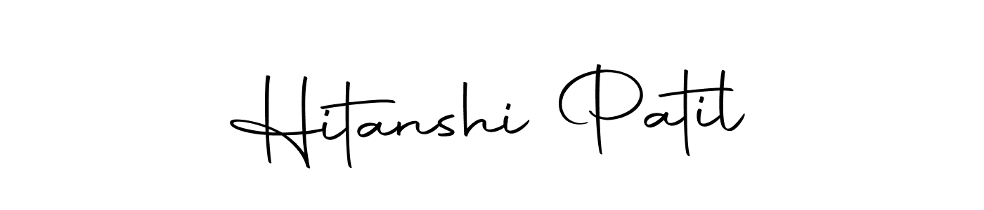 Also we have Hitanshi Patil name is the best signature style. Create professional handwritten signature collection using Autography-DOLnW autograph style. Hitanshi Patil signature style 10 images and pictures png
